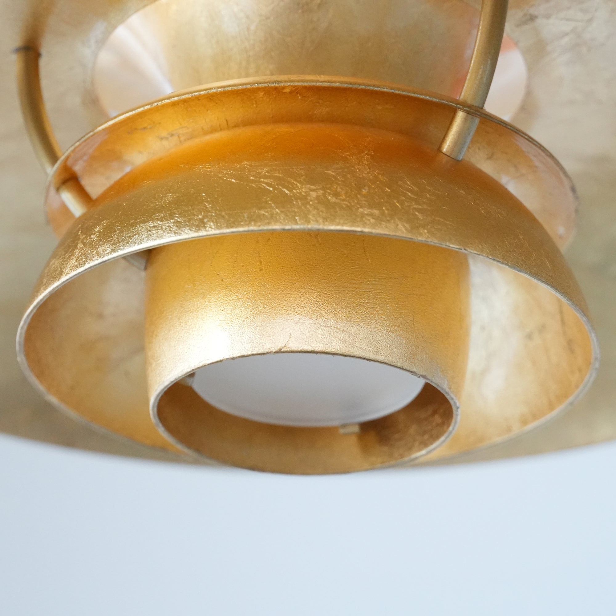 Hanglamp HL3315 met gouden folie