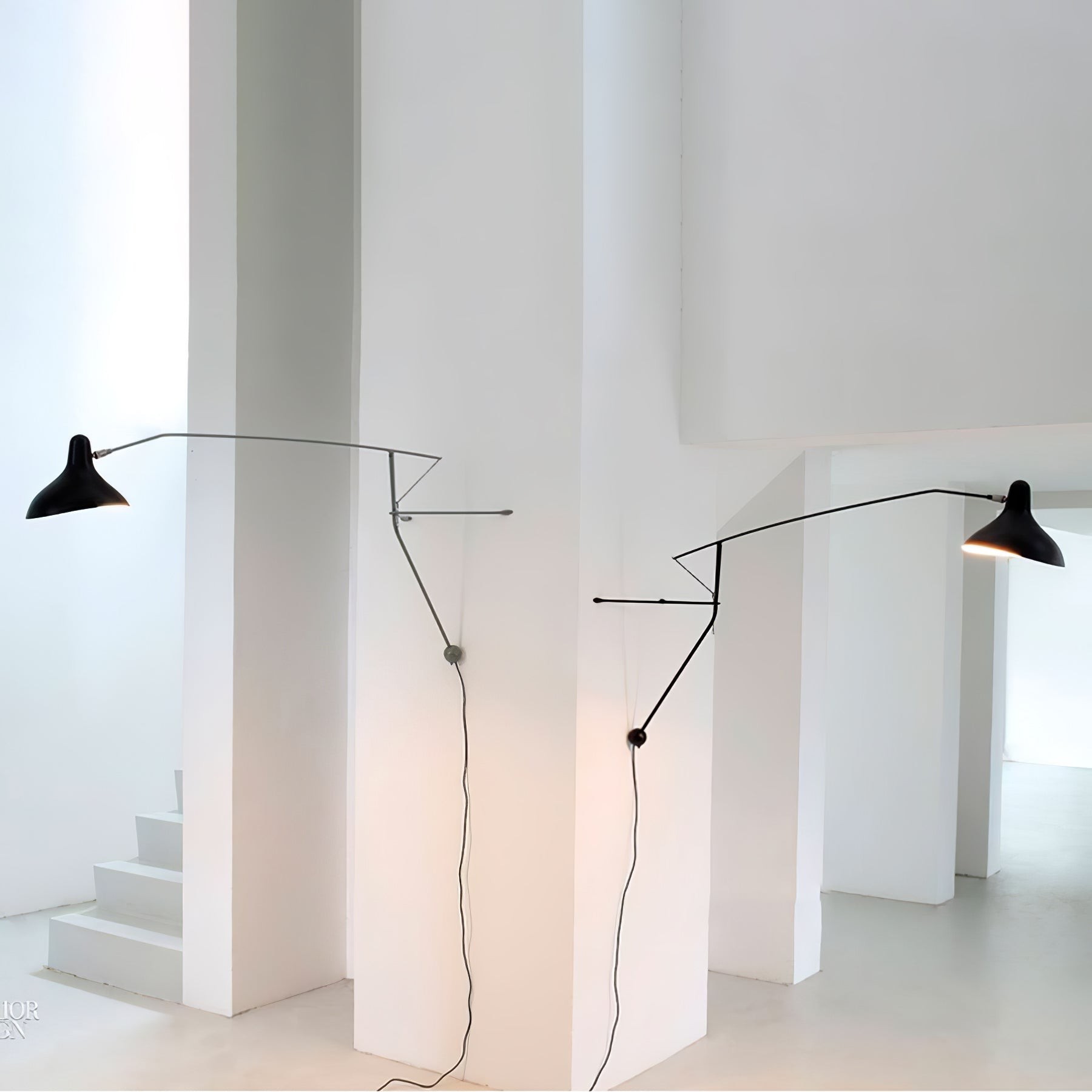 Moderne eendenbek-design Mantis Arm Wandlamp HL1112