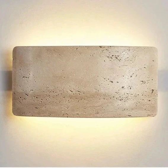 Moderne waterdichte buitenwandlamp van travertijn met IP65-classificatie HL3435