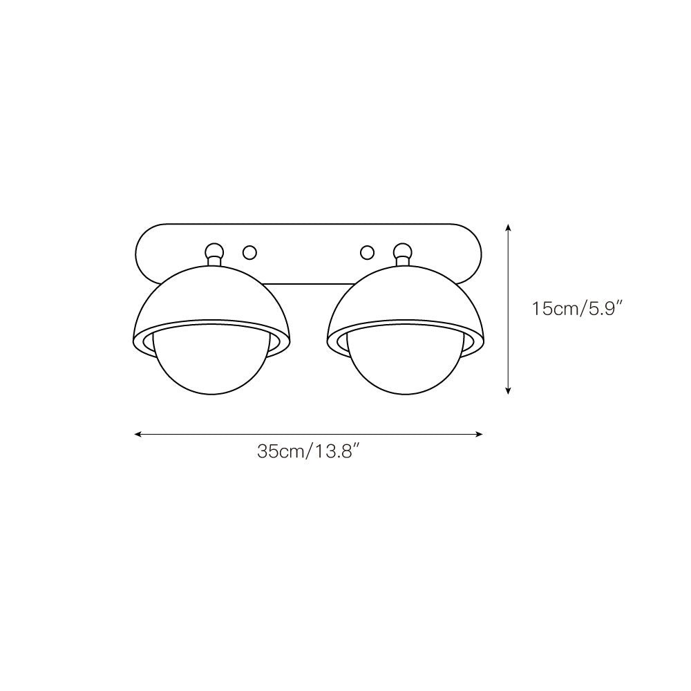 Pecherna wandlamp HL3214