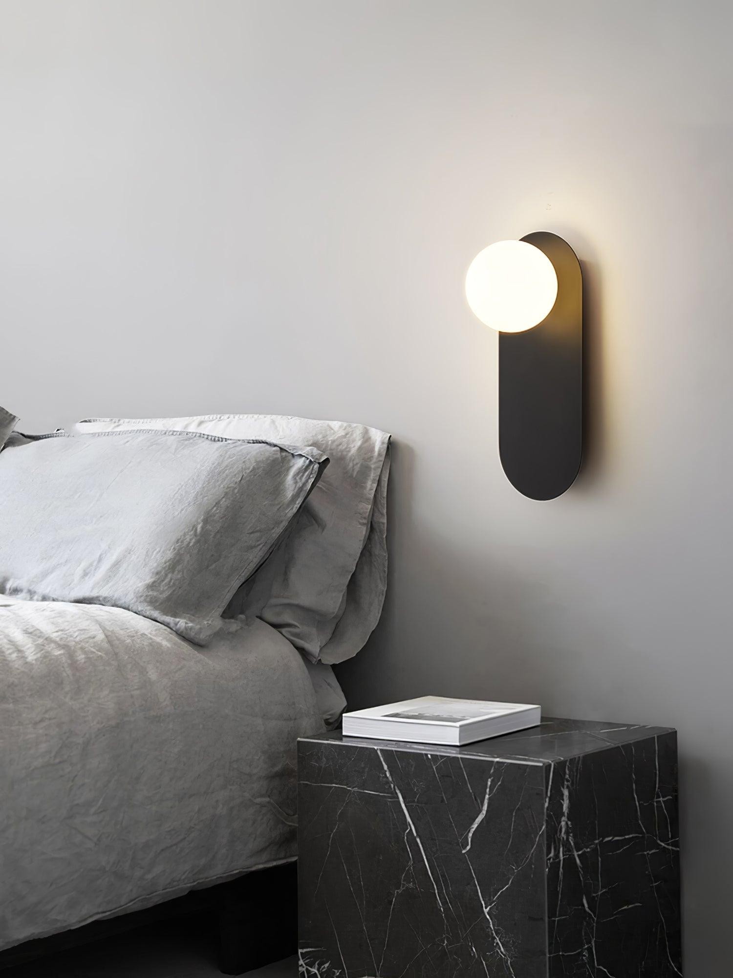 Moderne glazen wandlamp HL435