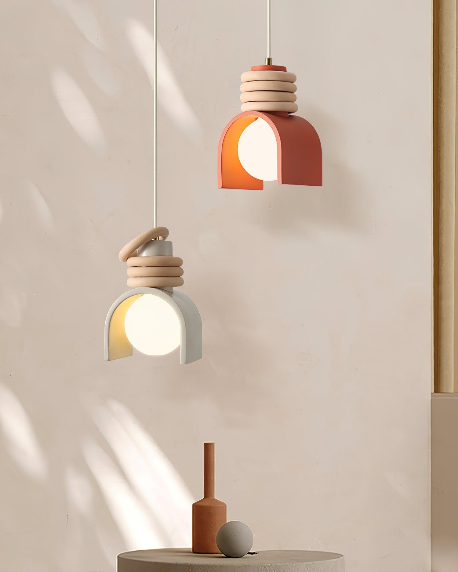 Moderne creatieve hars hanglamp HL898
