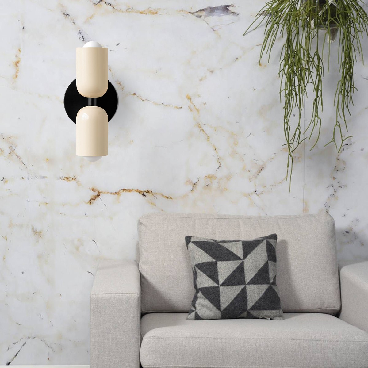 Noords Up Down Macaron Design Wandlamp HL274