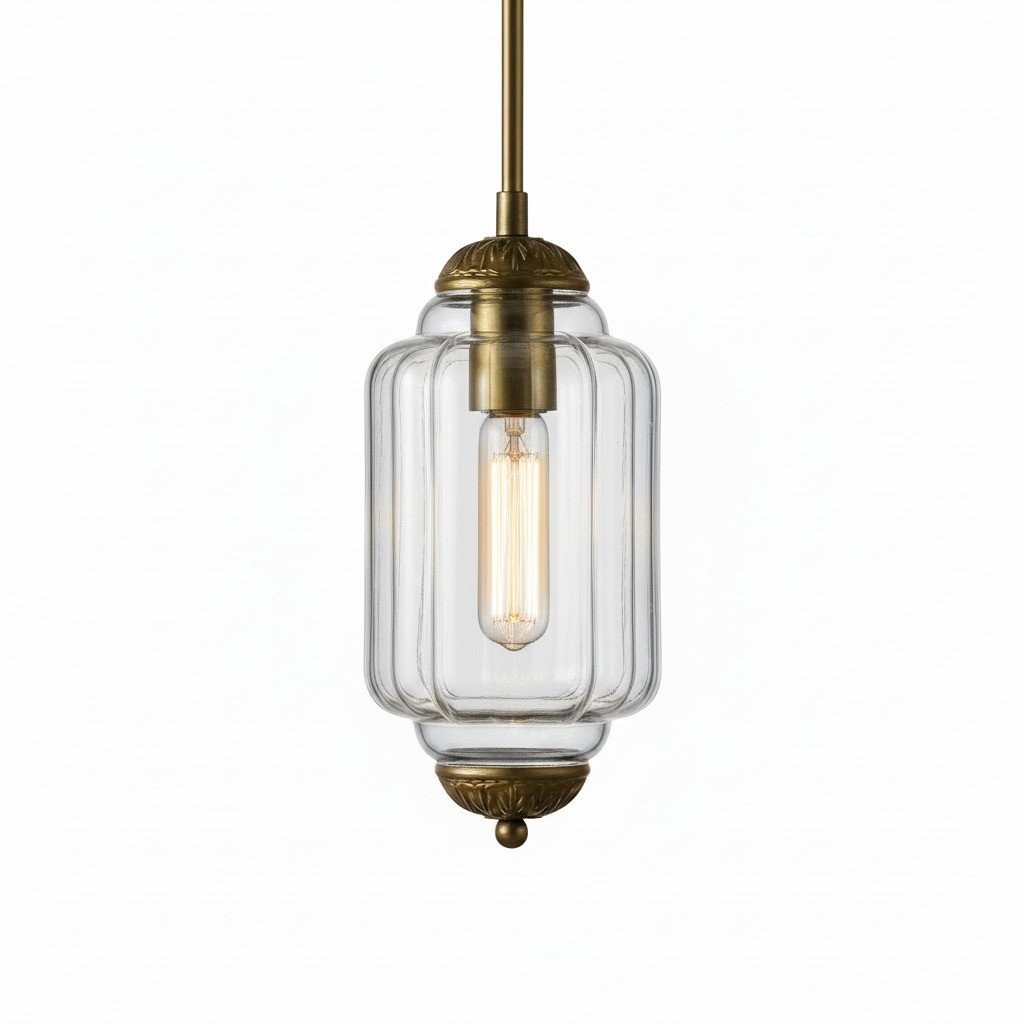 Eloise Vintage Glazen Kroonluchter - Melkglas Home Accent HL1651