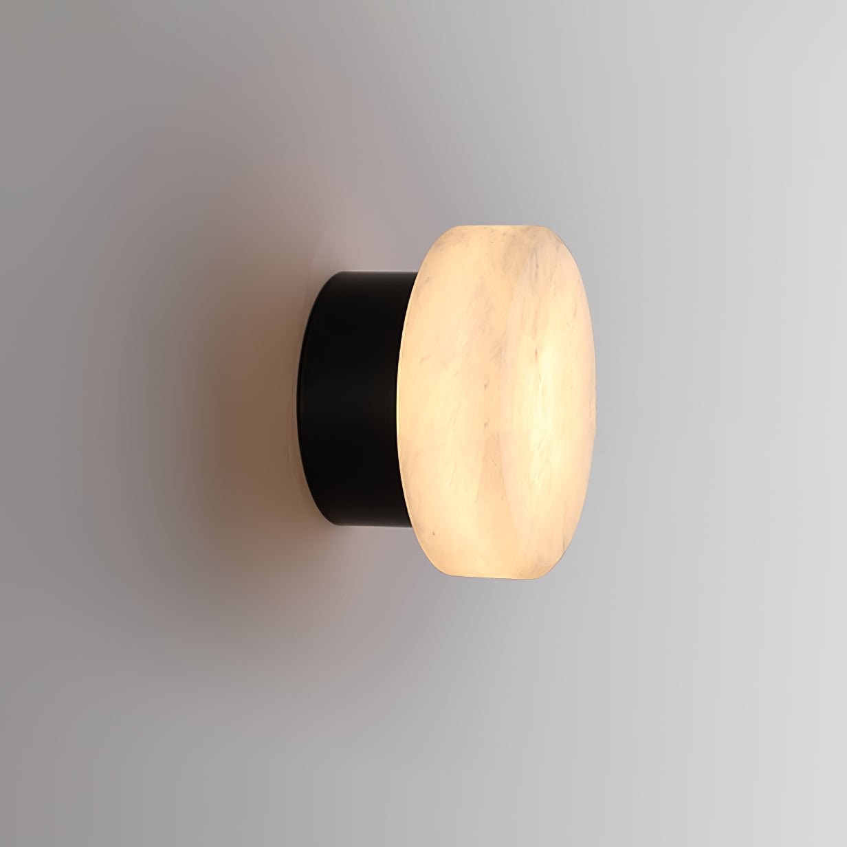 Cilindrische albasten wandlamp HL2952