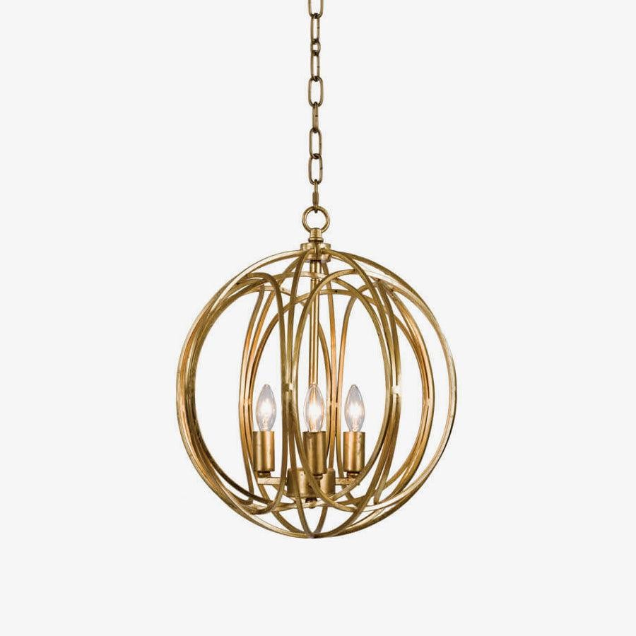 Holle metalen lijn retro hanglamp HL657