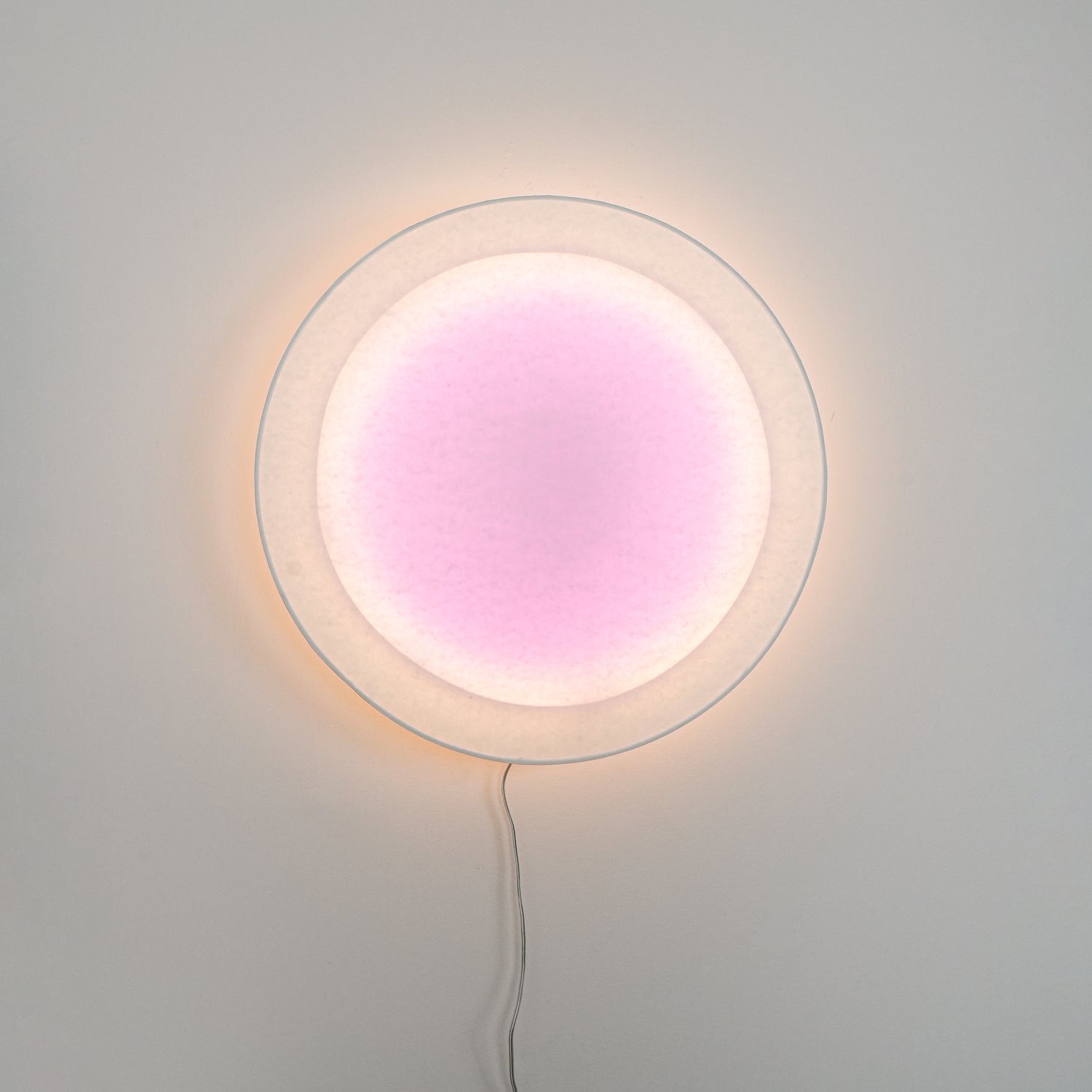 Moderne eenvoudige plug-in ronde wandlamp HL949