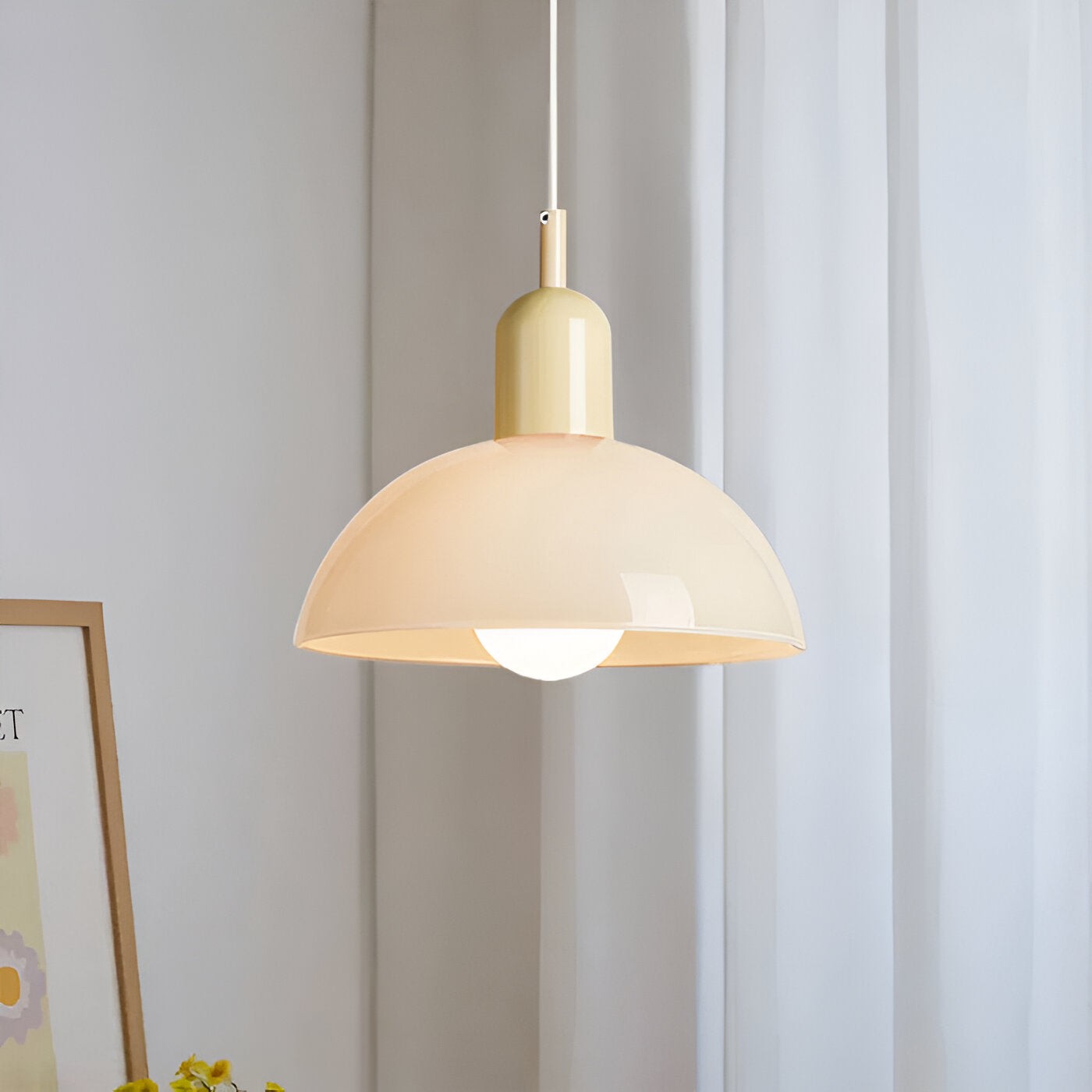 Aurora Nordic kleurrijke komvormige hanglamp HL3369