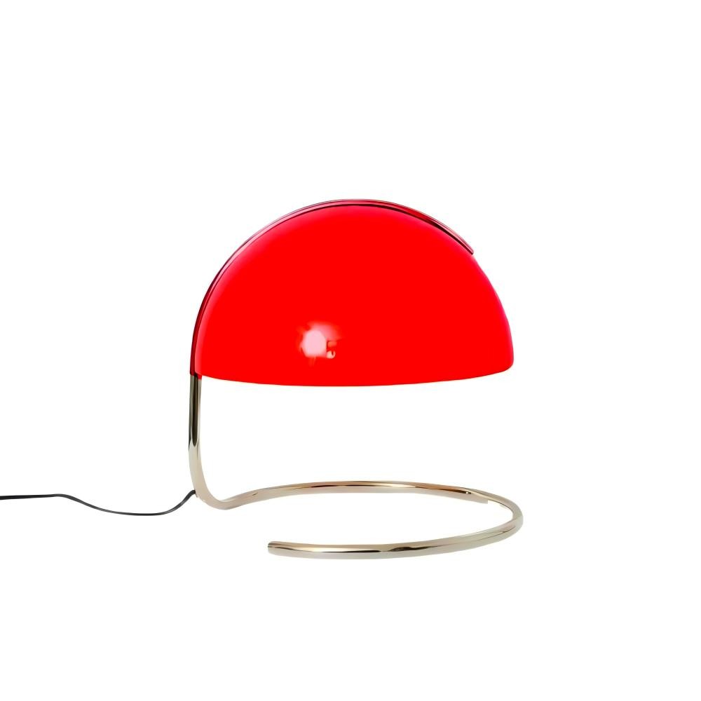 Retro Bauhaus Pudding Glazen Tafellamp HL318