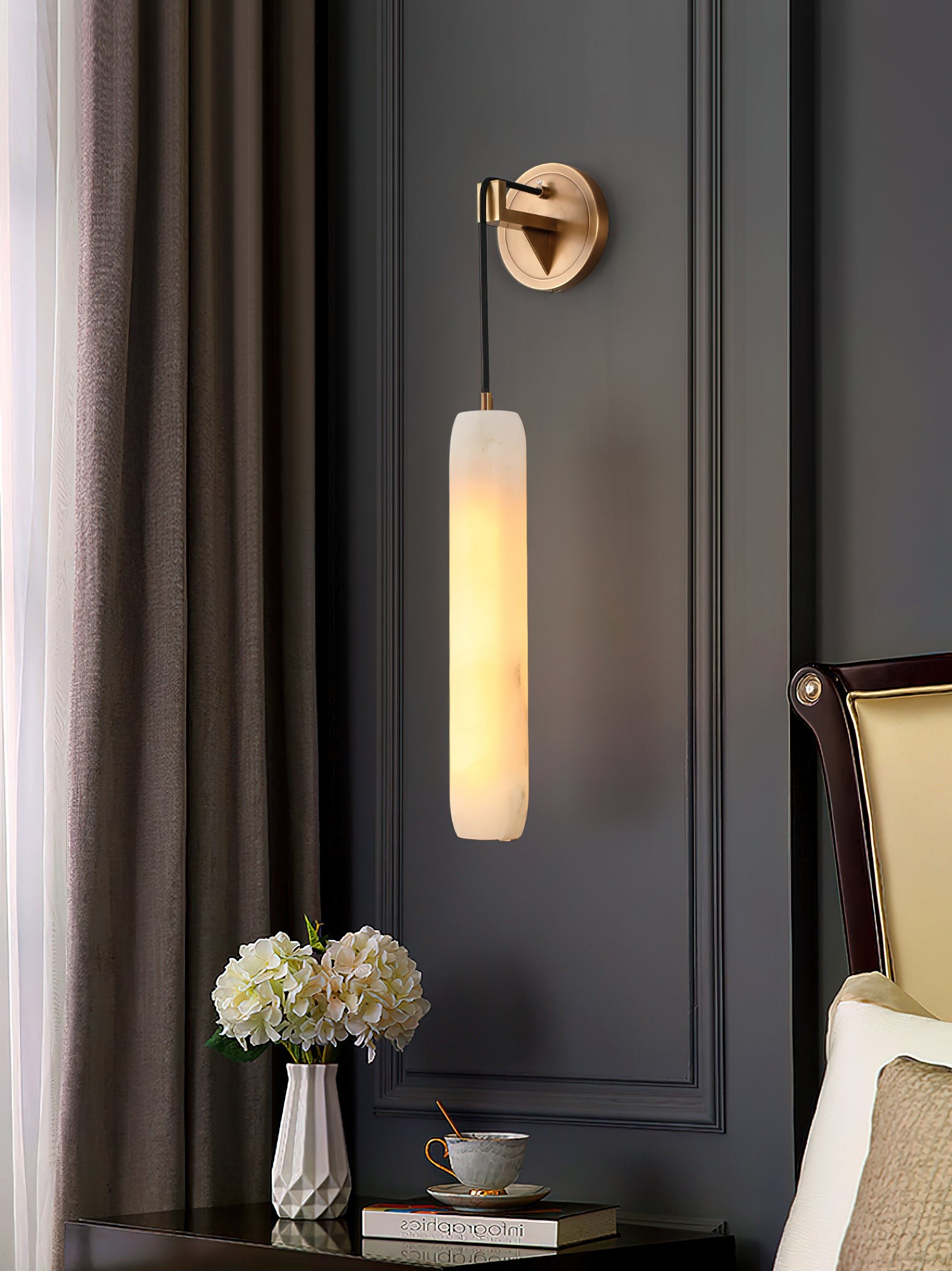 Albasten wandlamp HL2990