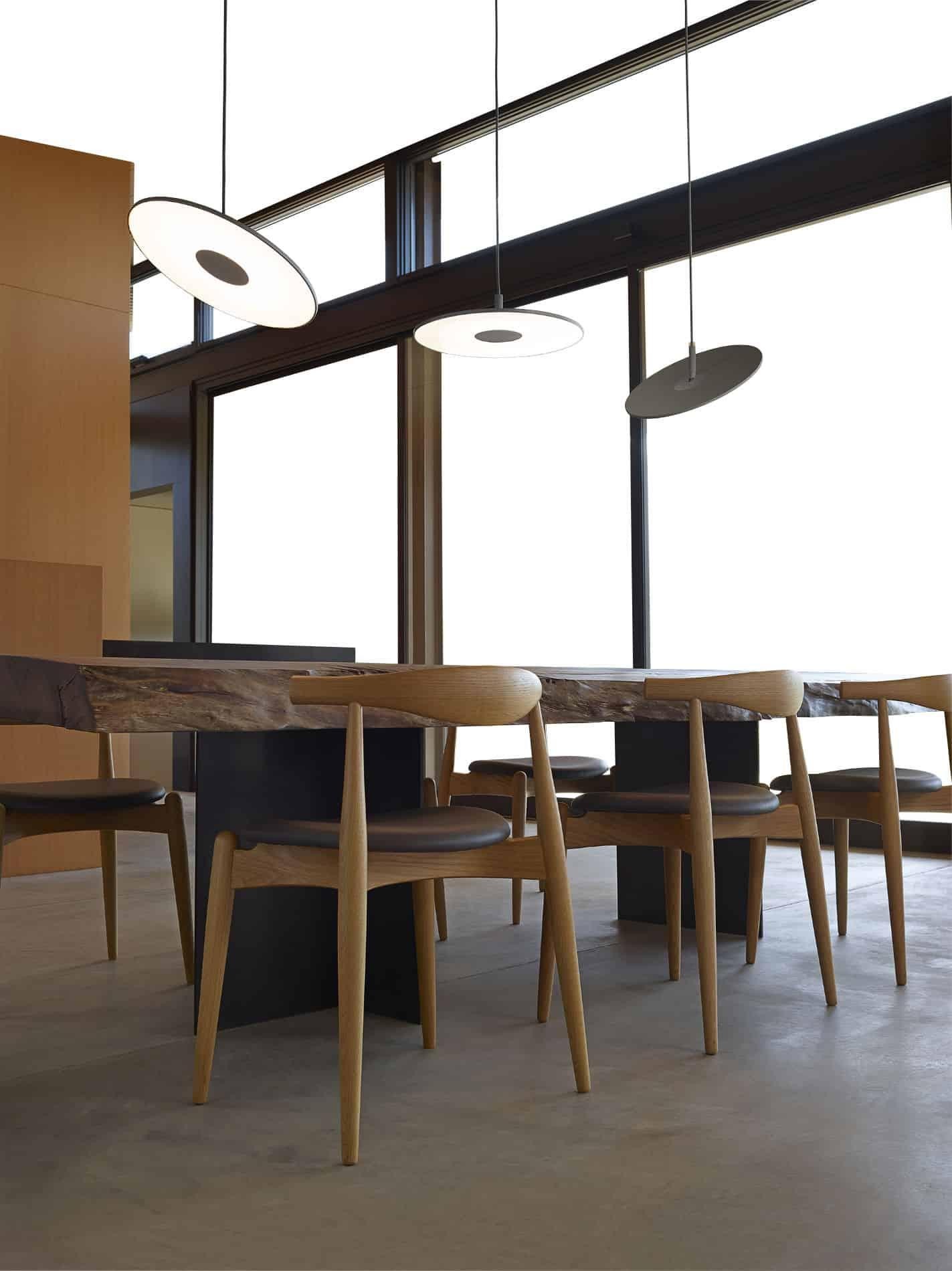 Ronde schijf hanglamp HL492