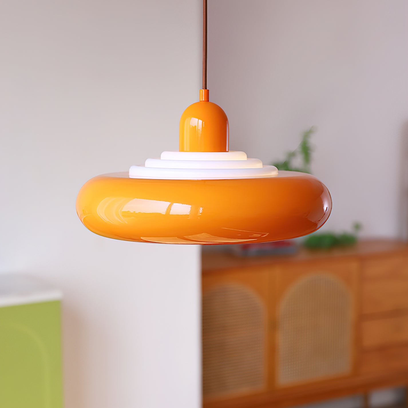 Moderne Bauhaus Macaron Bowl Shade Hanglamp HL853