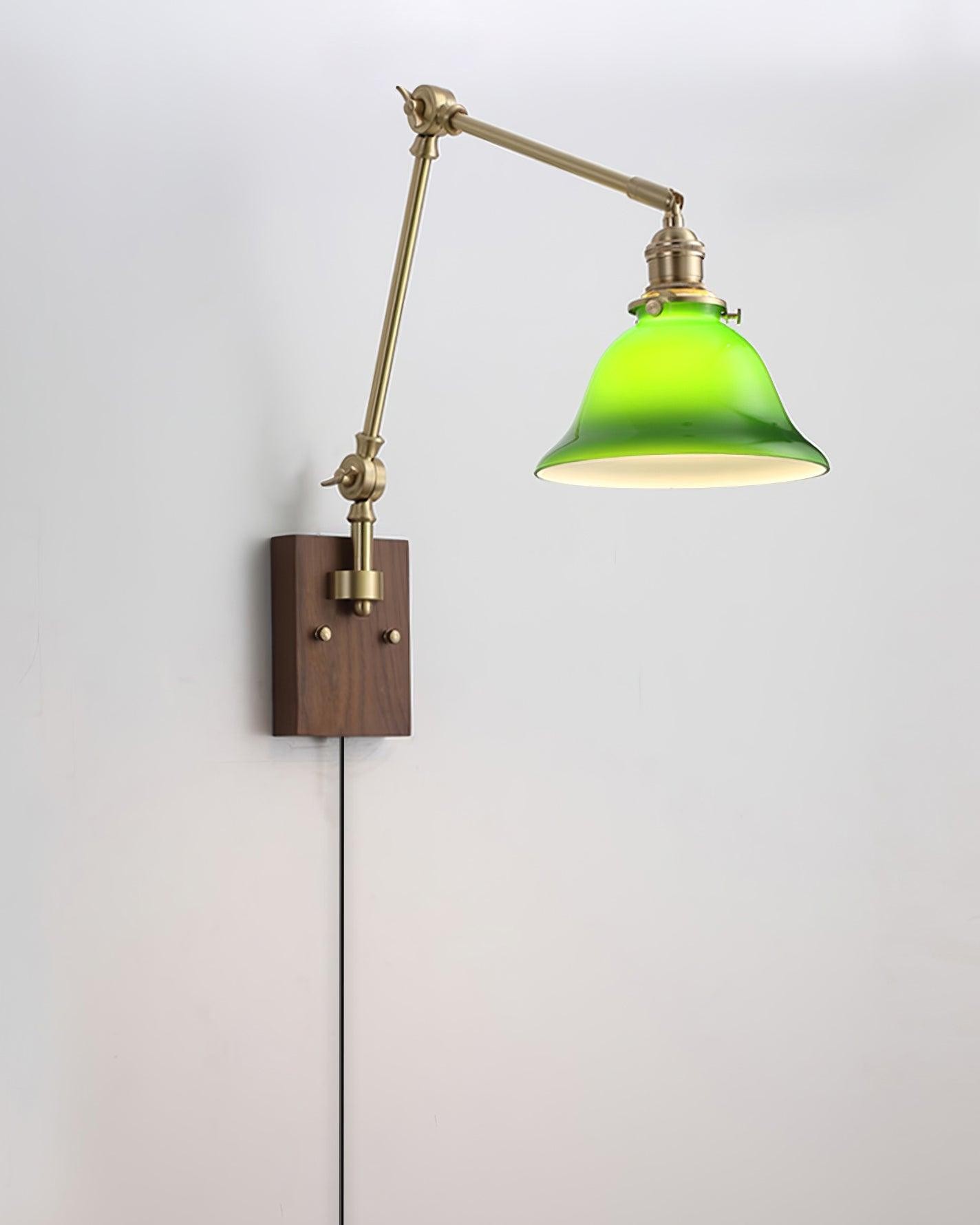 Banker Swing Arm Plug In Wandlamp HL369