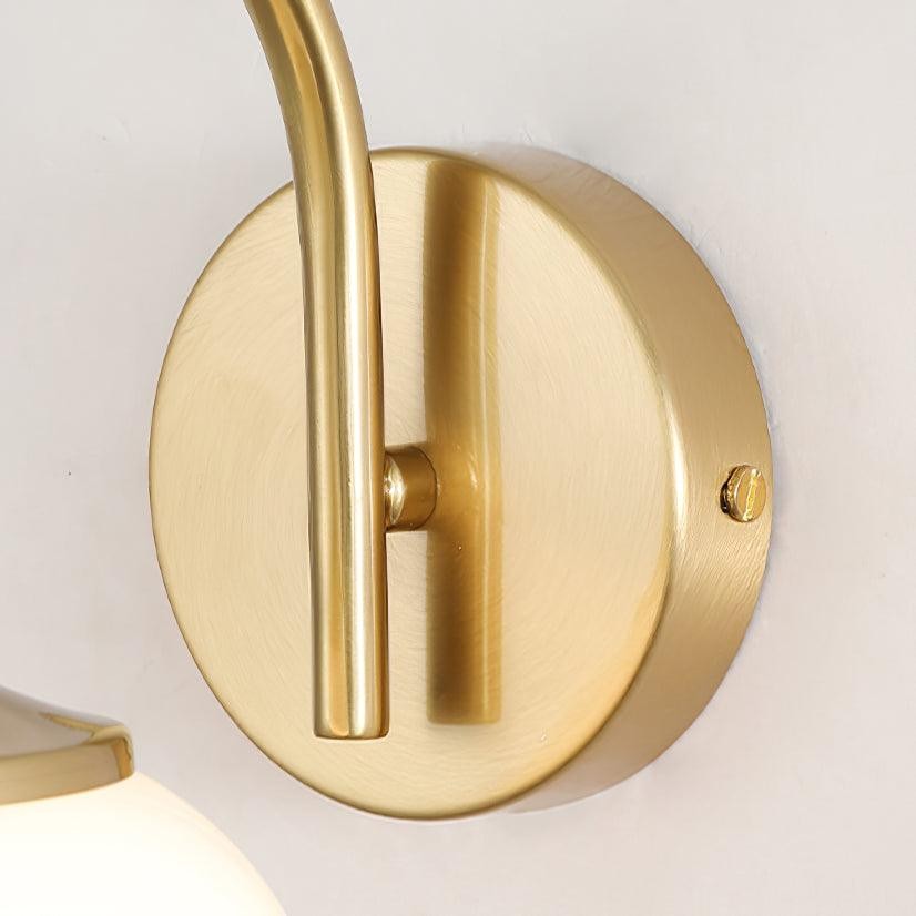 Traditionele ronde klassieke wandlamp HL598