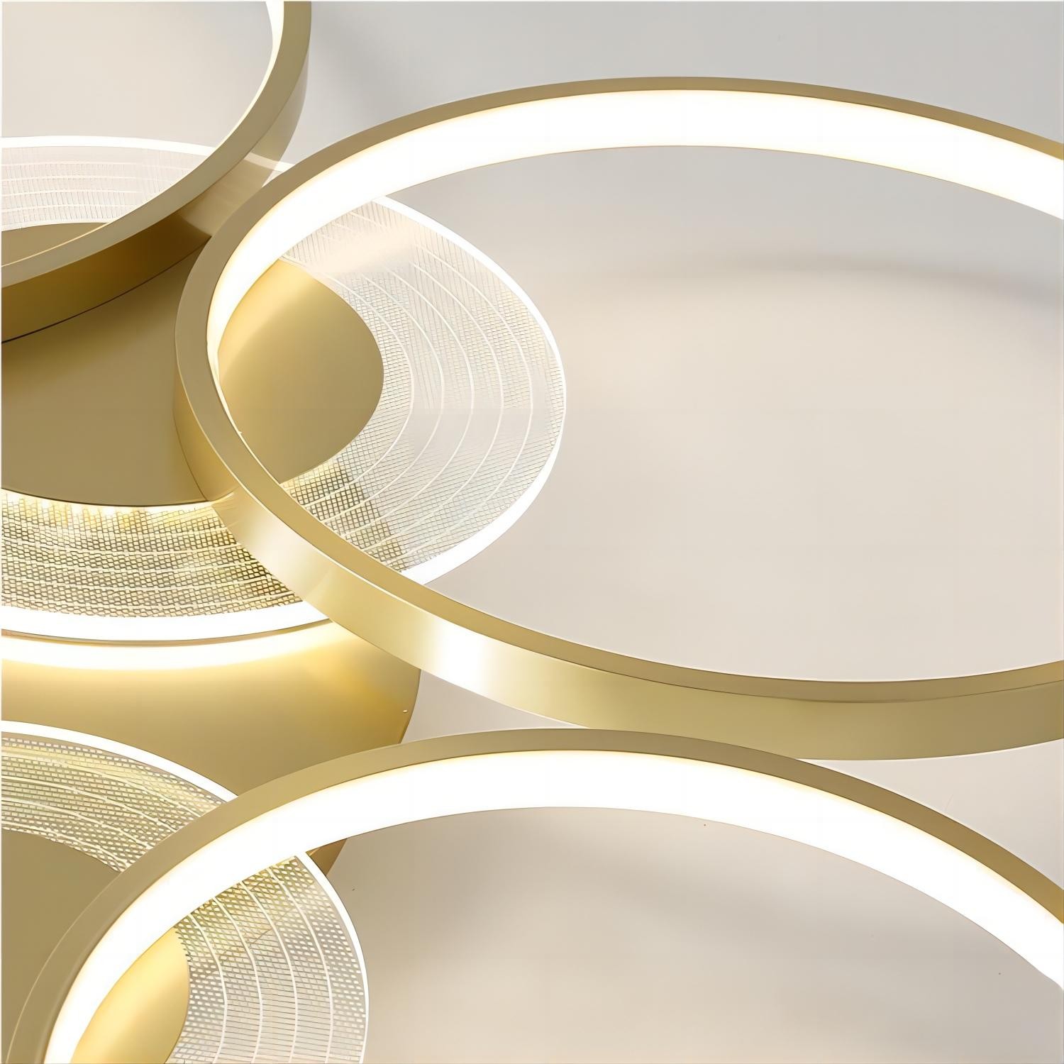 Moderne Multihead Circle LED Plafondlamp HL147