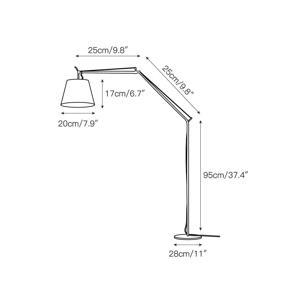 Velthea vloerlamp HL3266