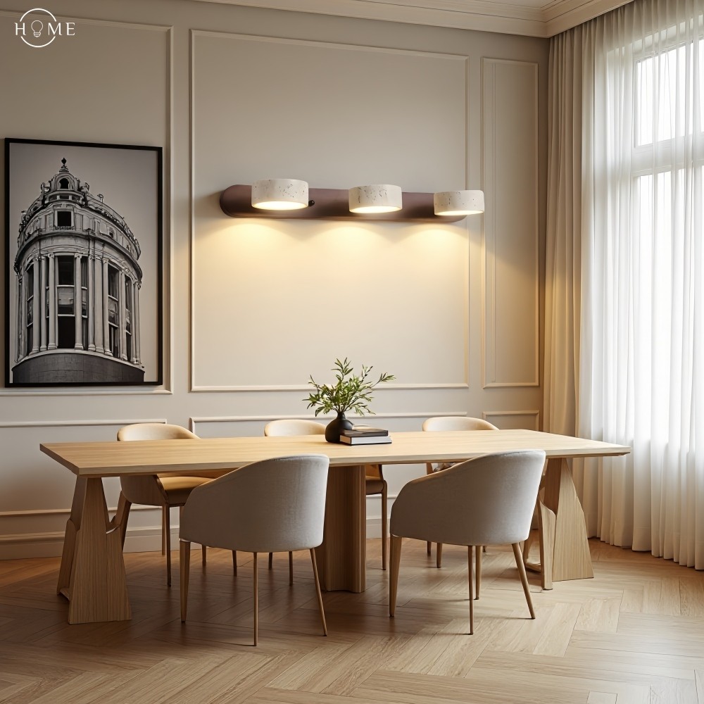 Travertijn Houten Wandlamp - Draaibare LED-Badkamerverlichting HL1052