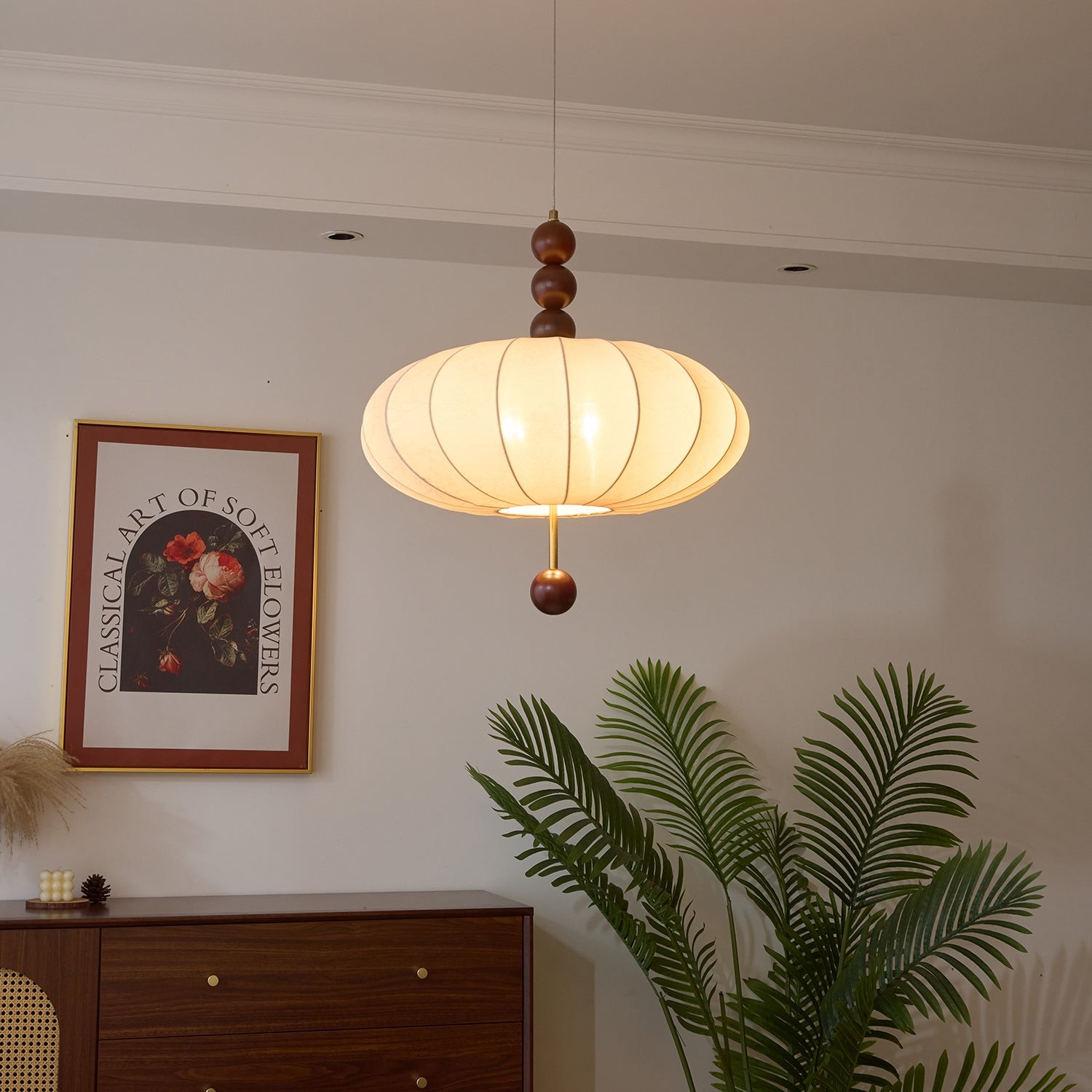 Adelaide stoffen hanglamp HL2903