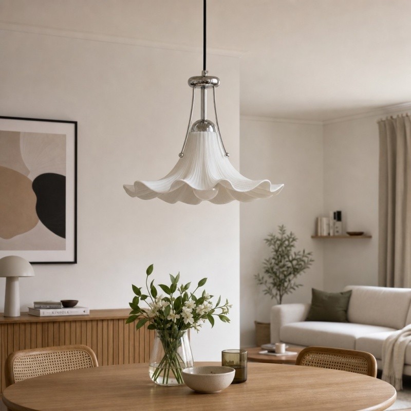 Cazelle Artistic Floral Hanglamp - Moderne sculpturale armatuur voor woon- en eetkamers HL3582