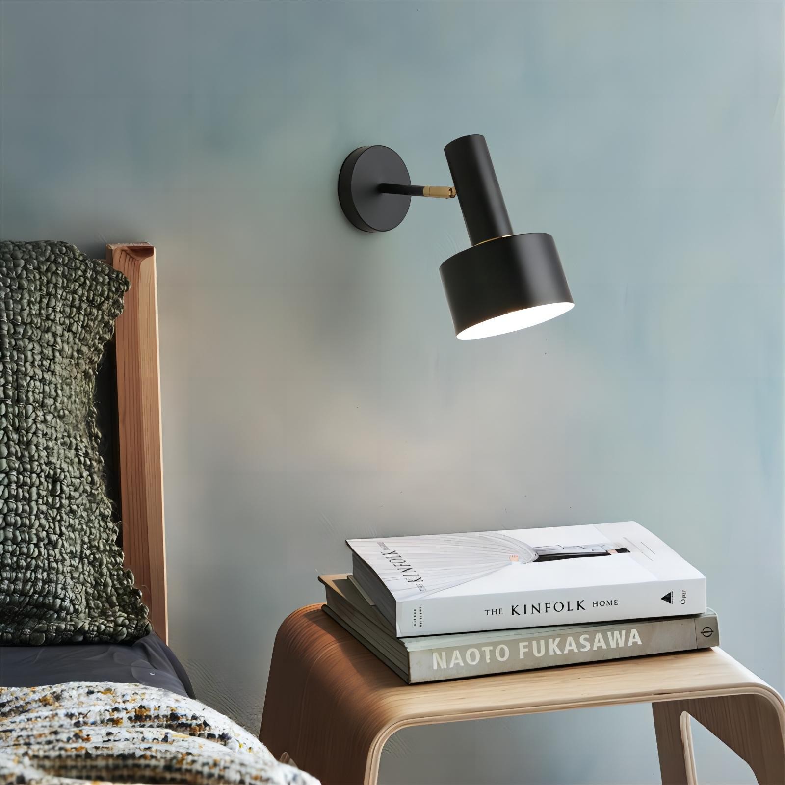 Scandinavische draaibare dimbare leeswandlamp HL170
