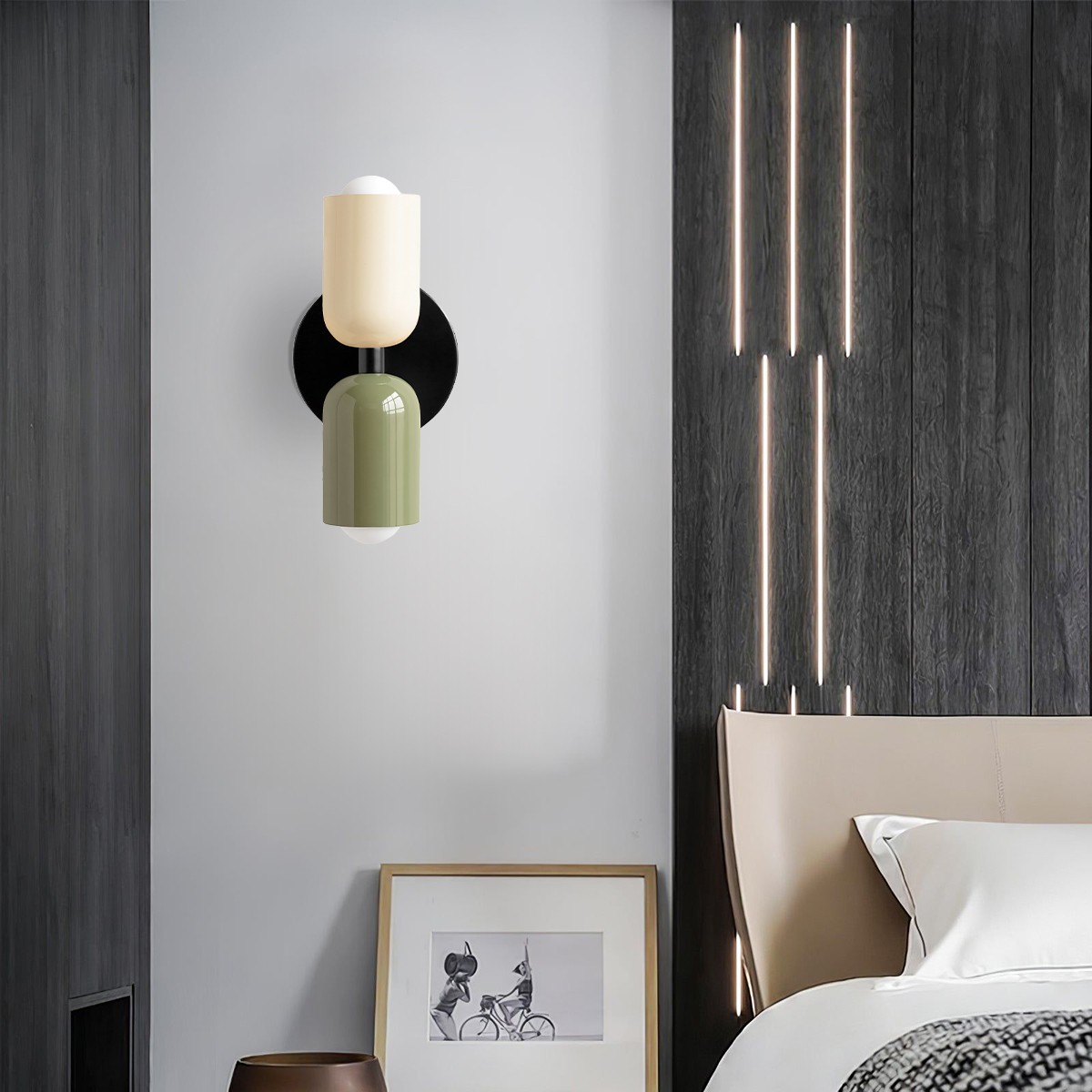 Noords Up Down Macaron Design Wandlamp HL274