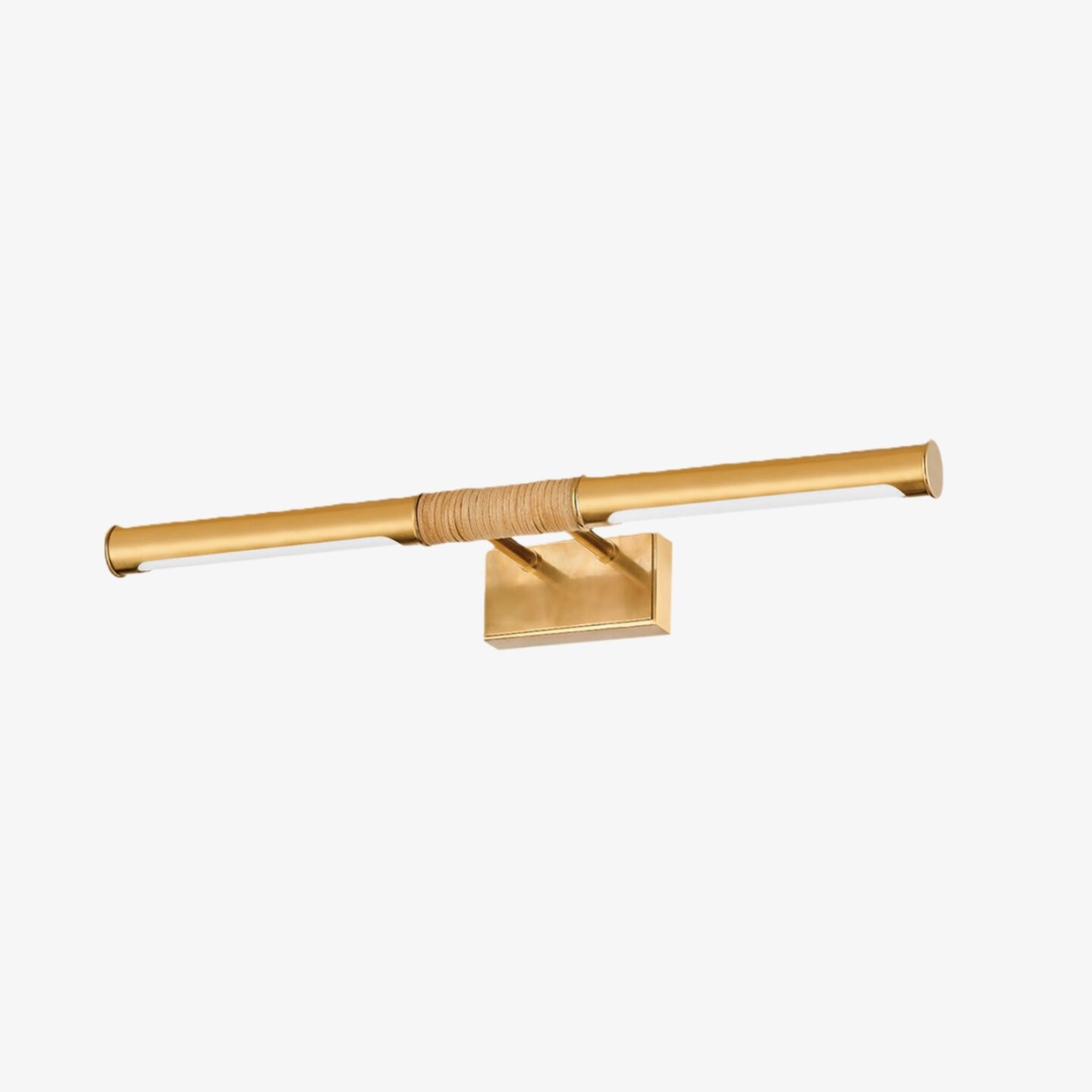 Aurix Schilderijlamp – Slanke, omwikkelde wandlamp met metalen afwerking voor galerij en hal HL2374