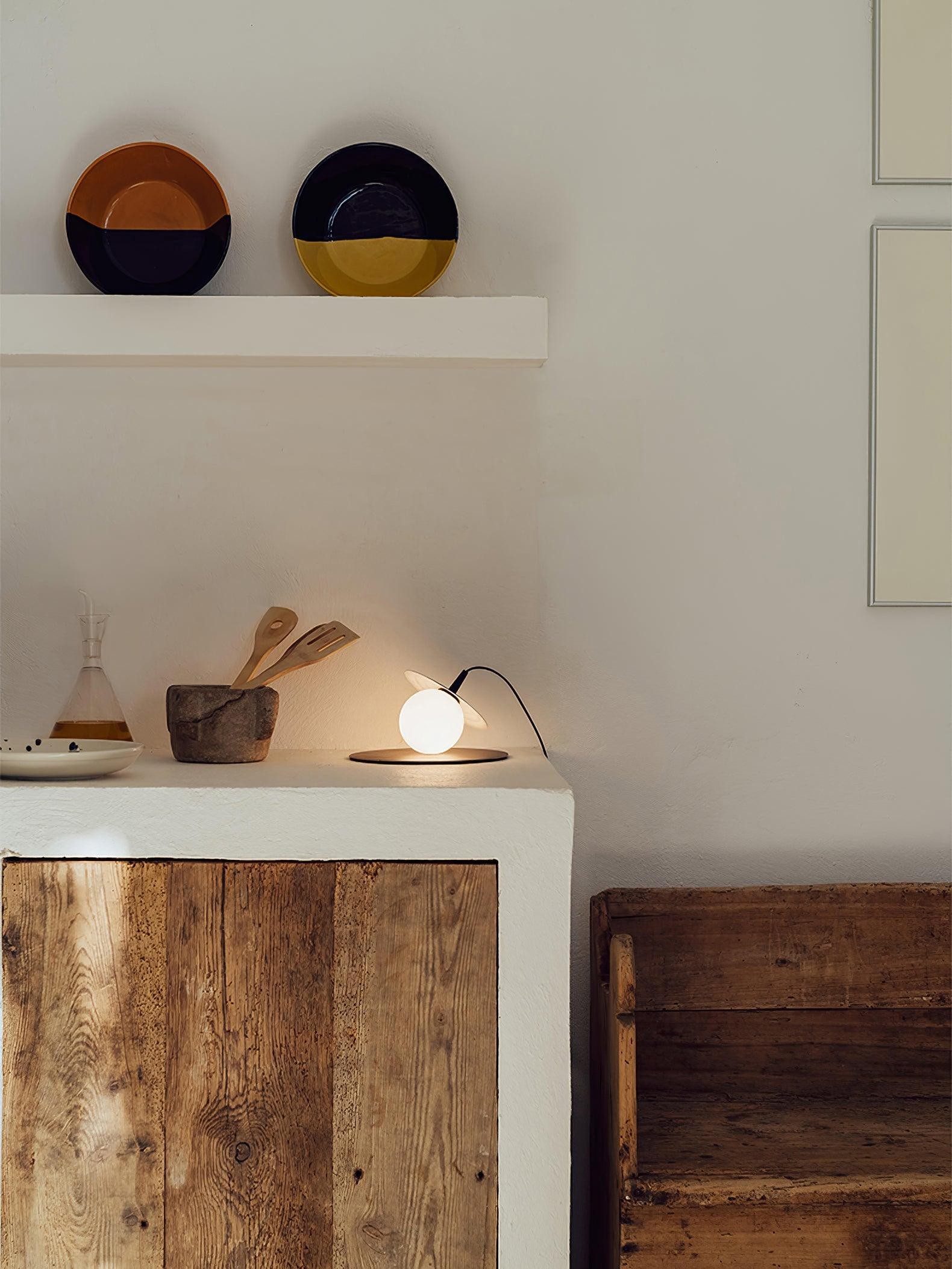 Moderne klassieke platentafellamp HL964
