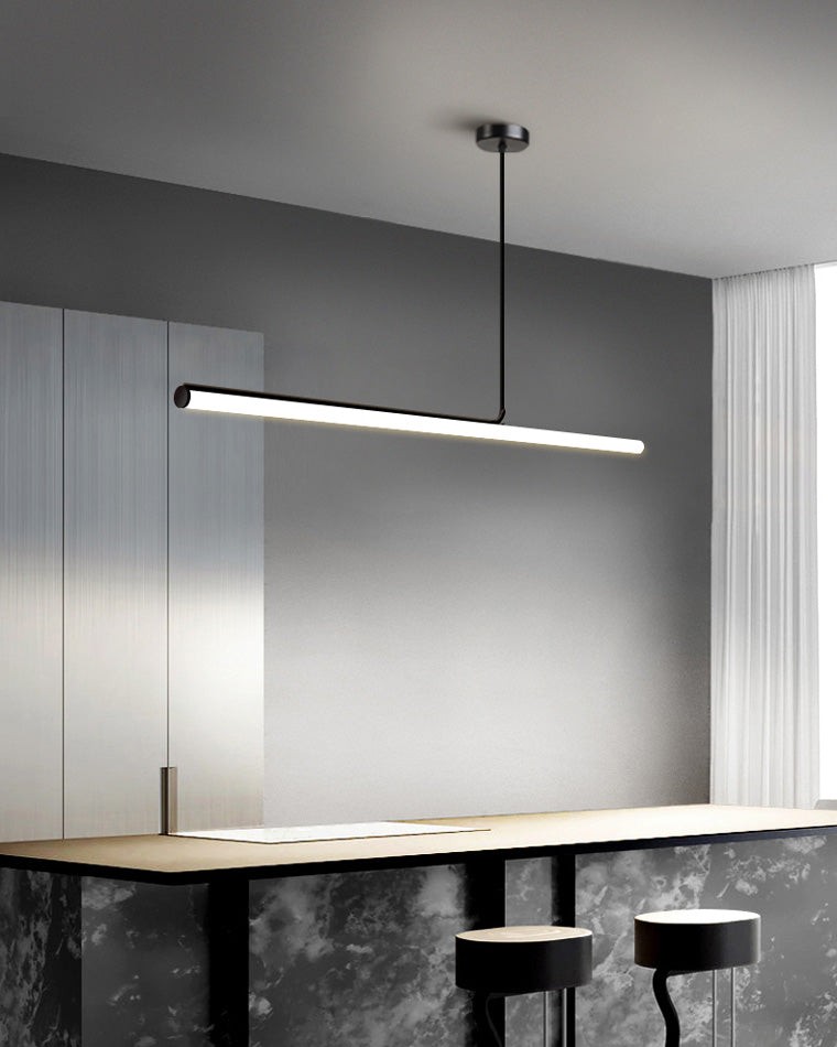 Moderne eenvoudige asymmetrische lineaire hanglamp HL705