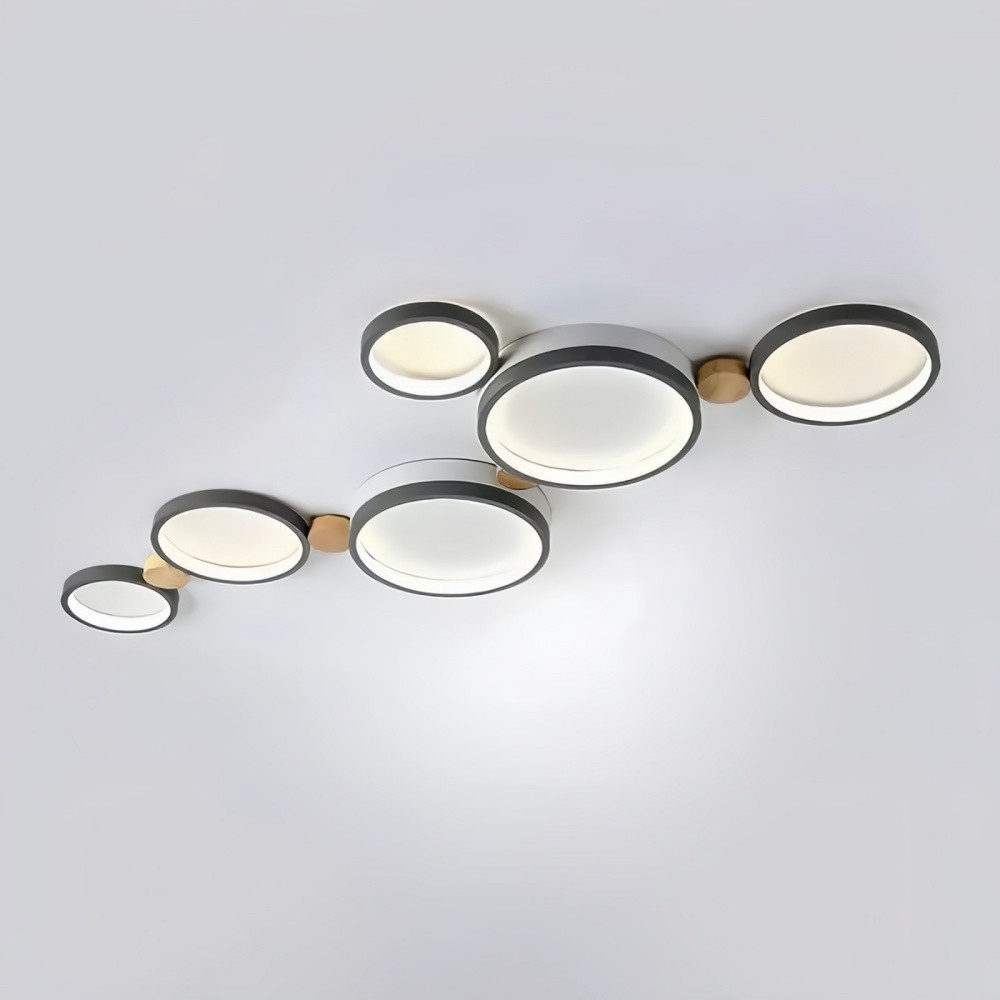 Nordic Circle LED Plafondlamp - Multi Branch Lamp voor Keuken HL1355