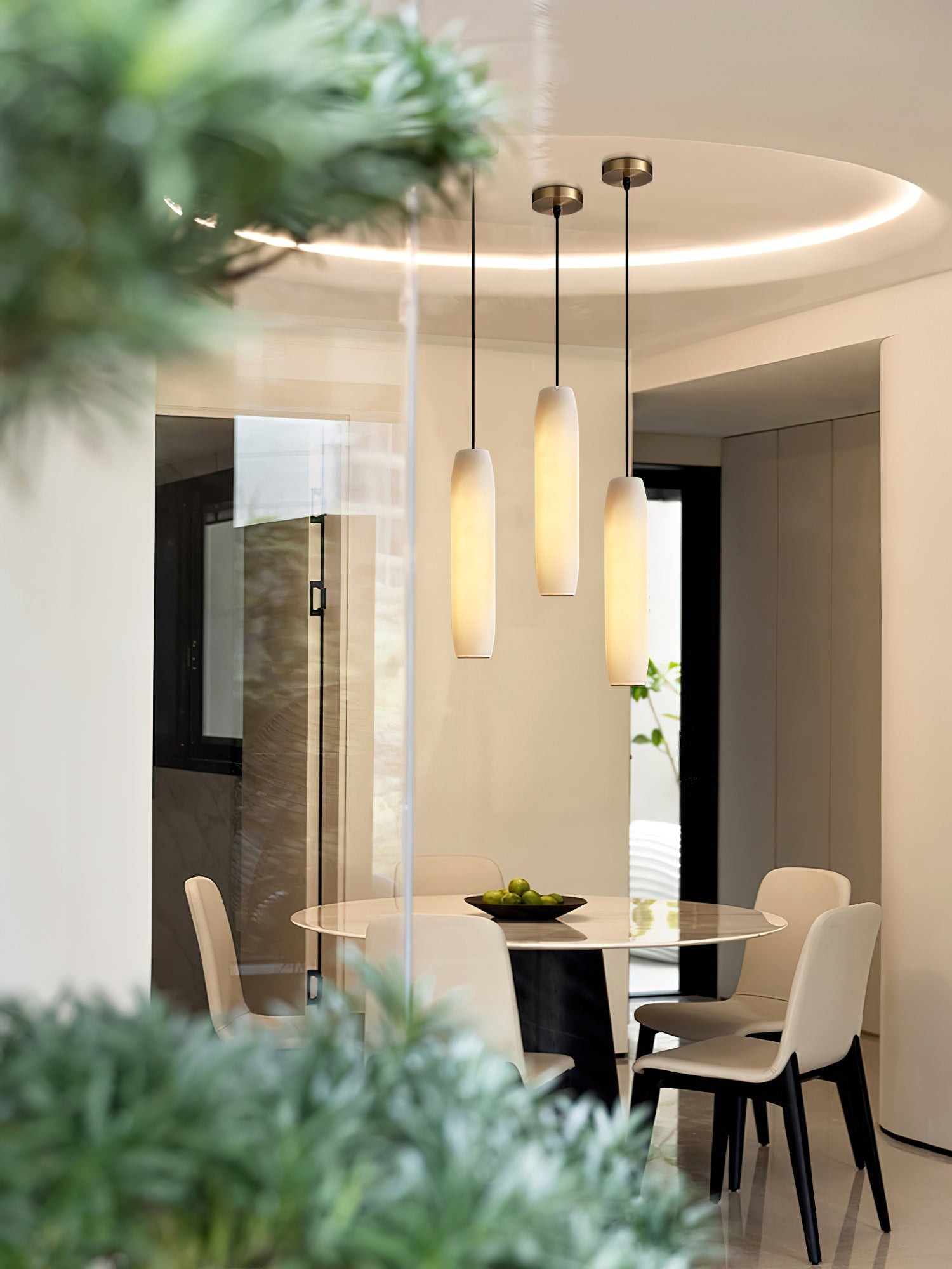 Alabaster Flute Hanglamp HL2989