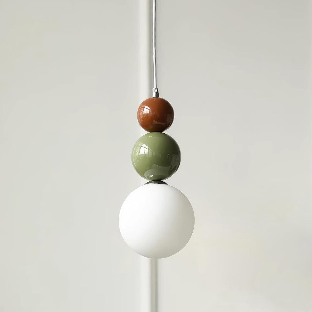 Nordic Cream Moderne Eenvoudige Dot Hanglamp HL460