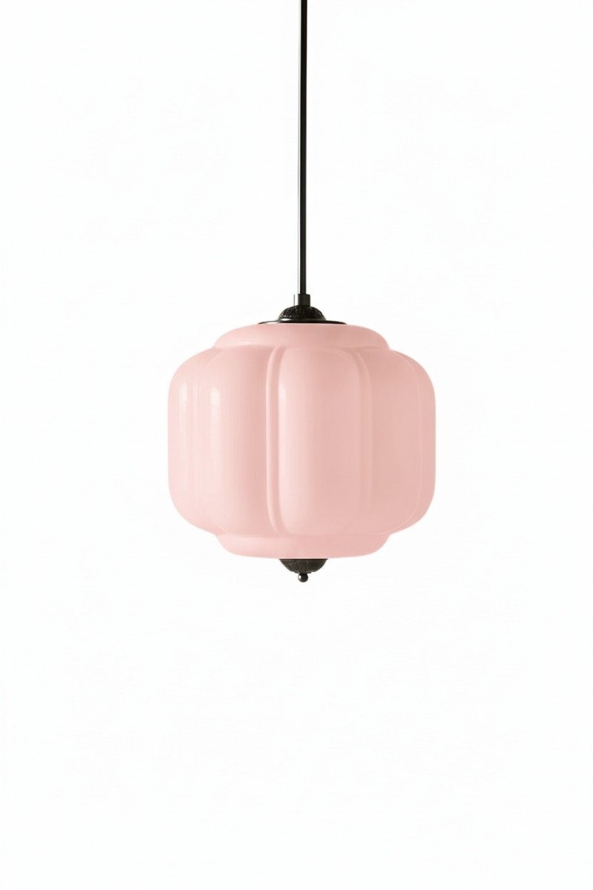 Eloise Vintage Glazen Kroonluchter - Melkglas Home Accent HL1651