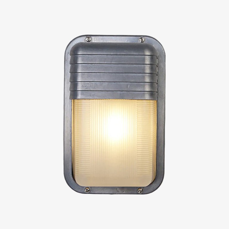 Morvane Industriële Buitenwandlamp - Retro Metalen Armatuur voor Entree, Terras, Buiten HL2549