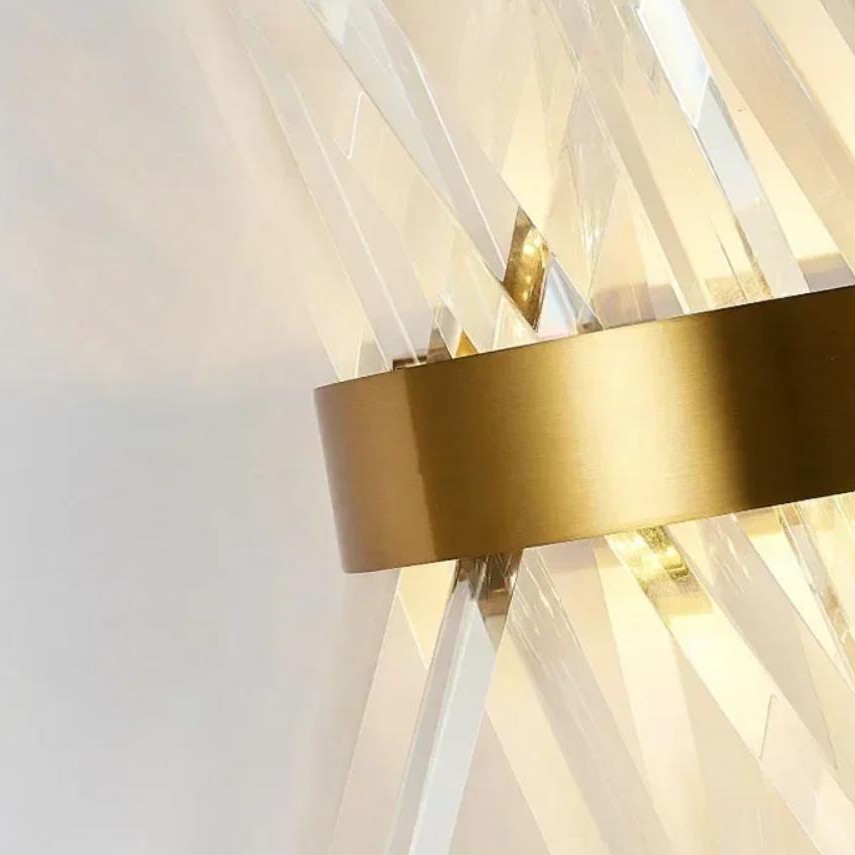 Moderne luxe kristallen wandlamp voor naast het bed HL962