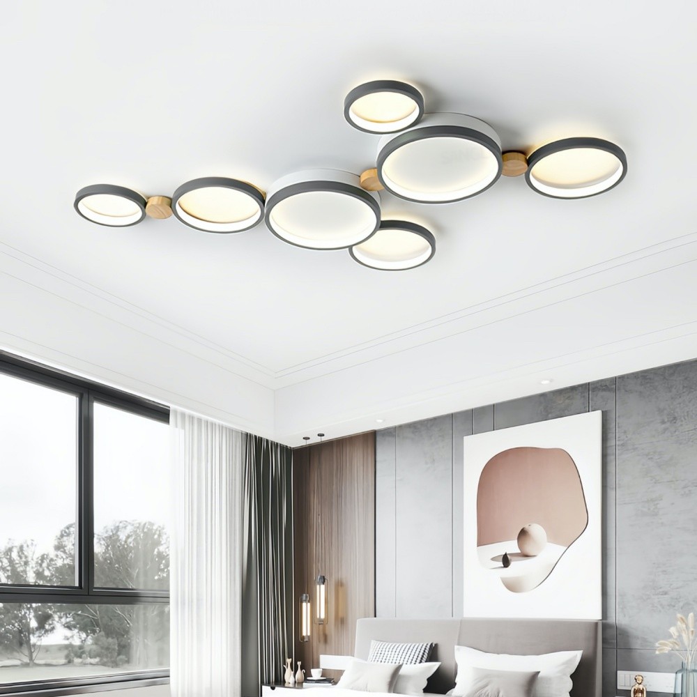 Nordic Circle LED Plafondlamp - Multi Branch Lamp voor Keuken HL1355