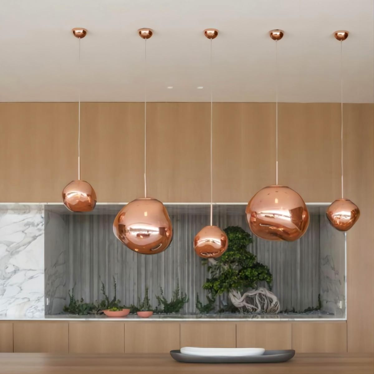 Dynamic Oppervlakte Acryl Bol Hanglamp