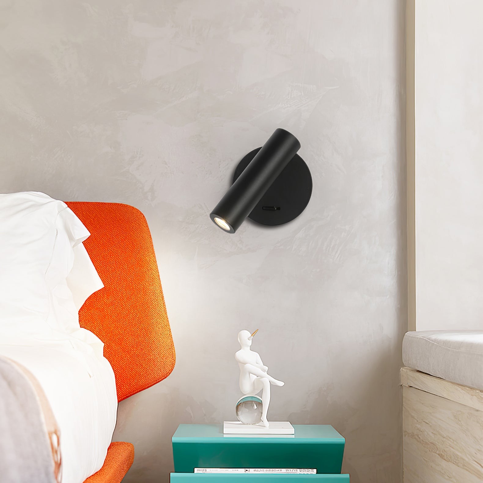 Eenvoudige minimalistische lees-LED-wandlamp voor slaapkamer HL794