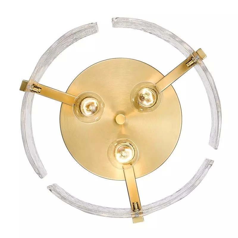 Moderne Inbouwplafondlamp Met Glazen Trommel HL267