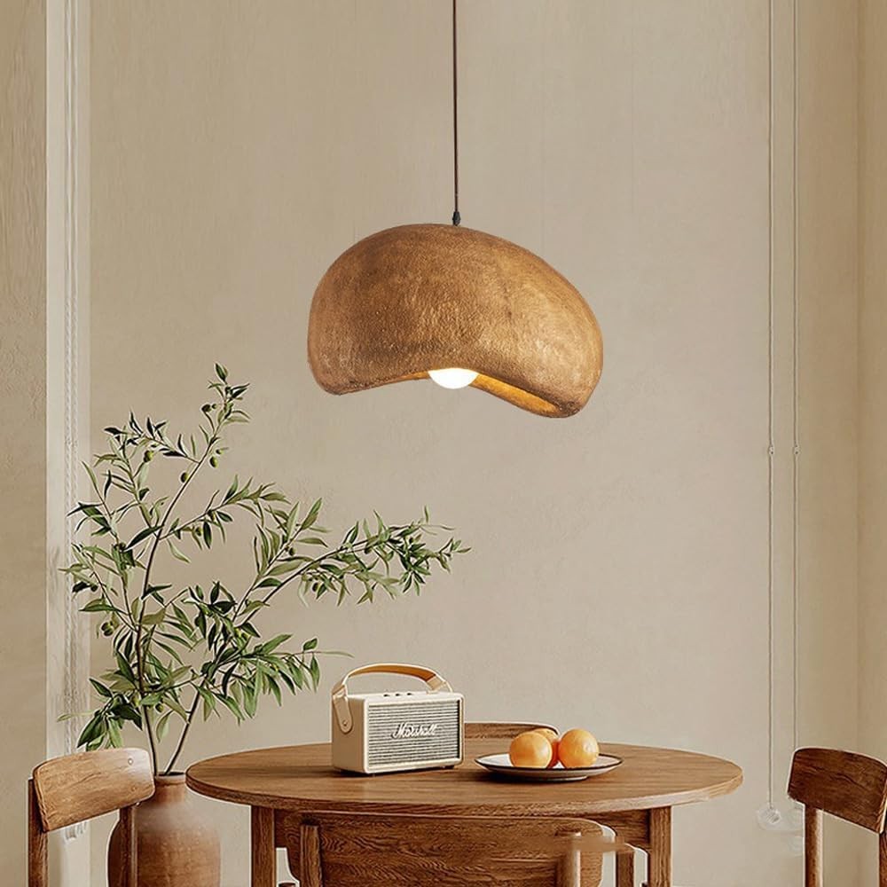 Wabi-Sabi Koffiewolk Japandi Hars Hanglamp HL3377