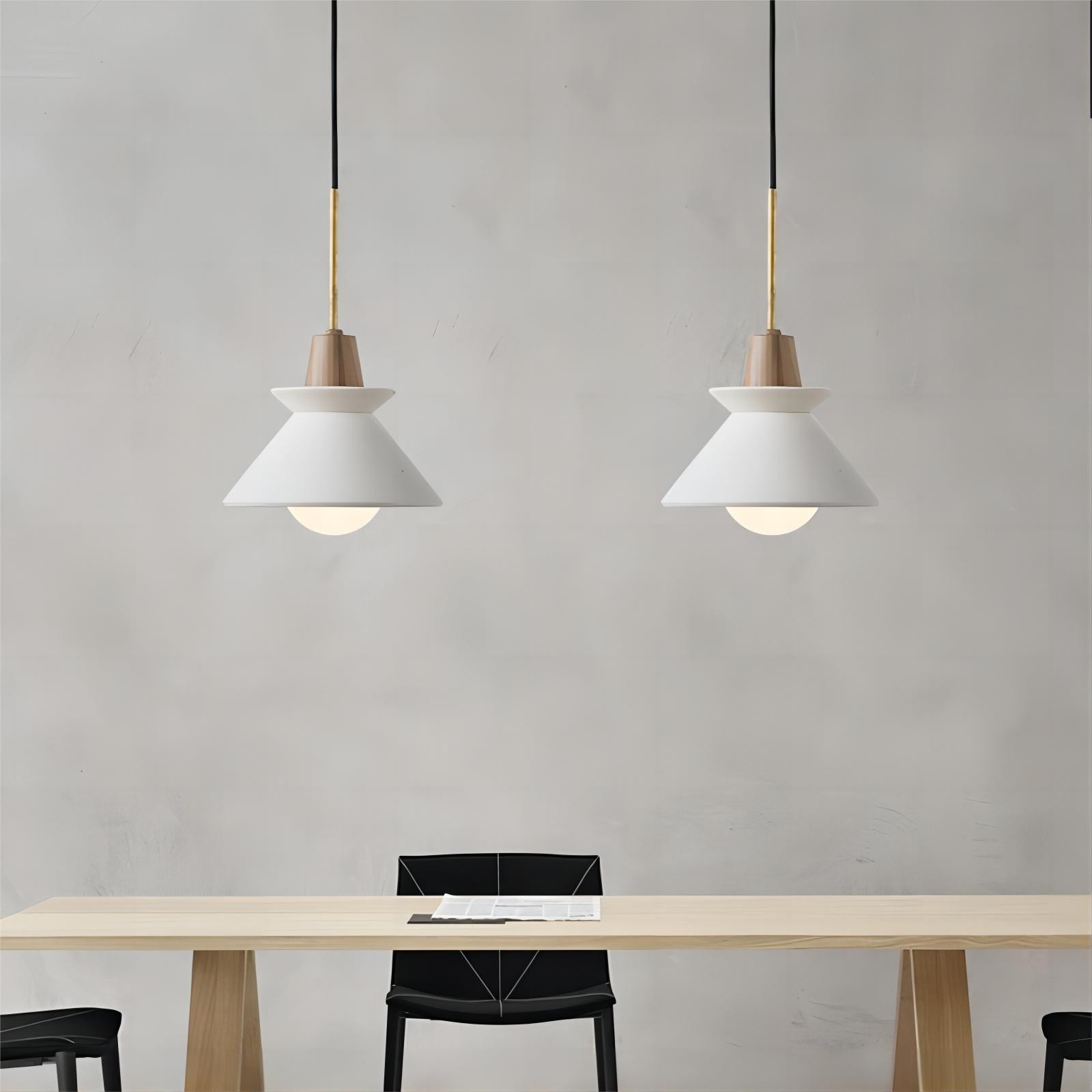 Minimalistische Noordse Tapse Hanglamp HL110