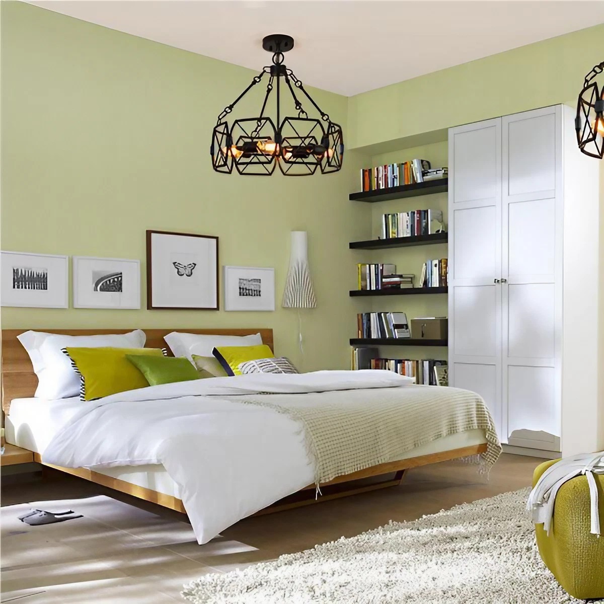 Rustieke Industriële Kooi Hanglamp HL241