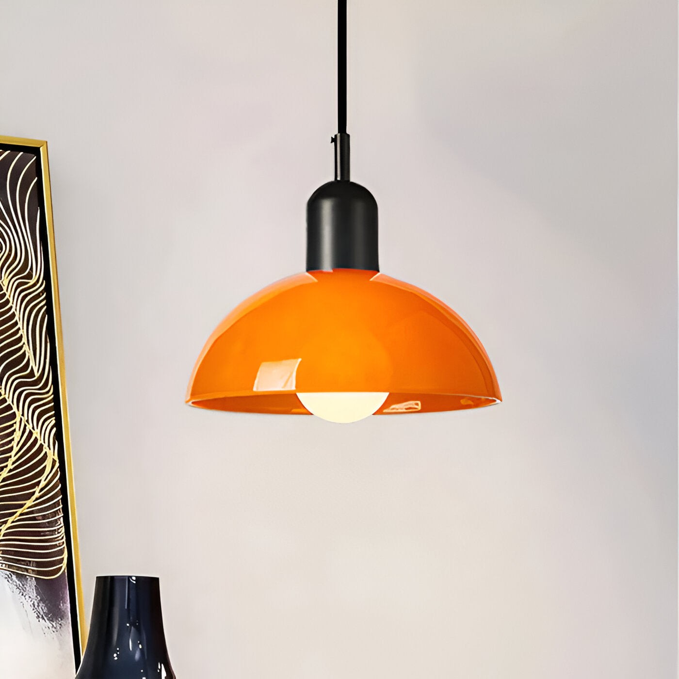 Aurora Nordic kleurrijke komvormige hanglamp HL3369