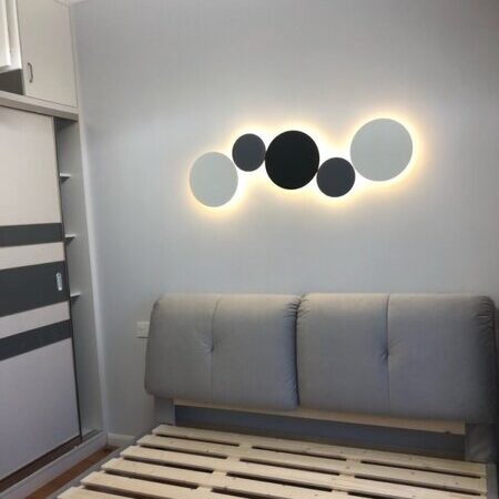 Design Puck Wall Art Wandlamp Rond