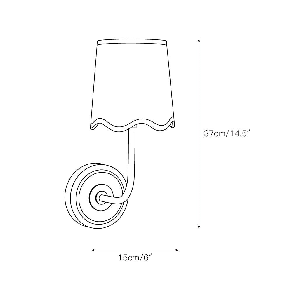 Ariel wandlamp HL3143