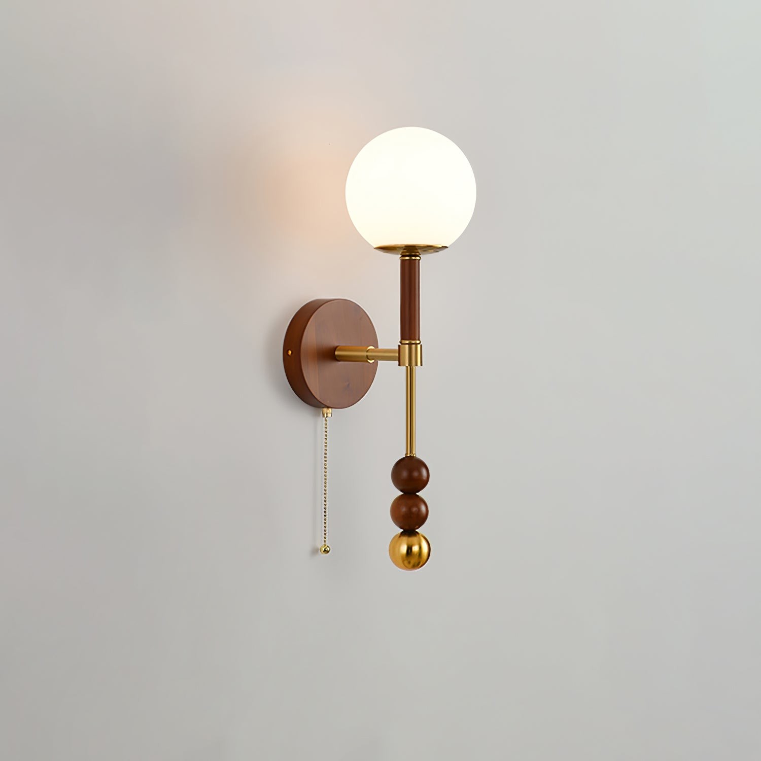 Retro Massief Houten Serie Wandlamp HL769