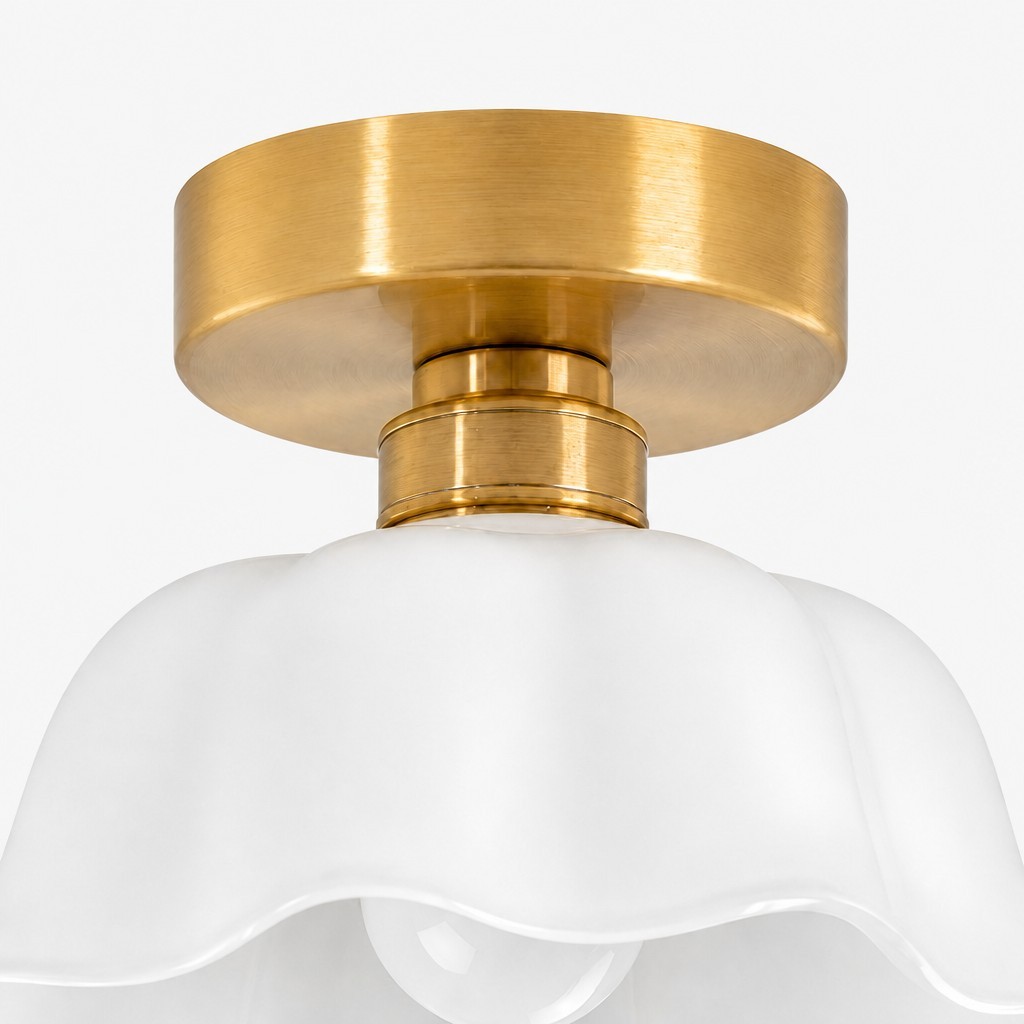 Cienax Mid-Century Flower keramische plafond- en hanglamp - Geschikt voor keuken en woonkamer HL3577