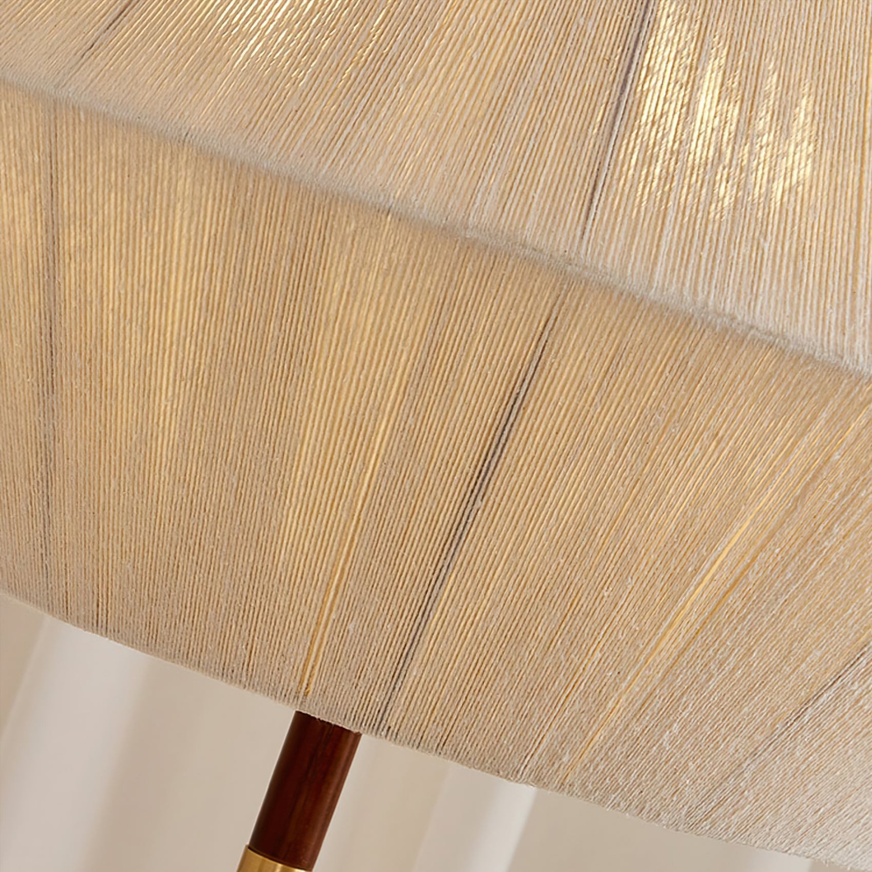 Japanse Wabi-Sabi-stijl geweven stoffen hanglamp HL880