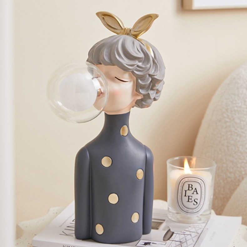 Creatieve Cartoon Bubble Girl tafellamp HL223