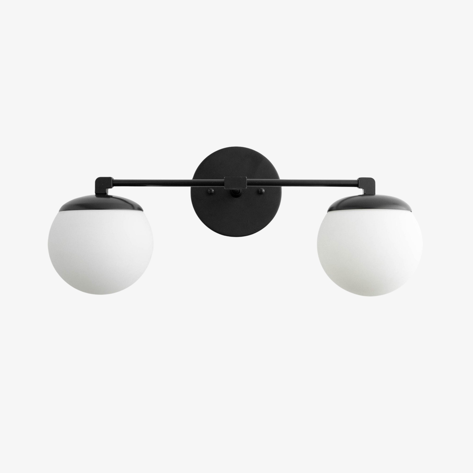 Glorica Glazen Badkamerlamp - Art Deco Messing Wandlamp Modern HL1754