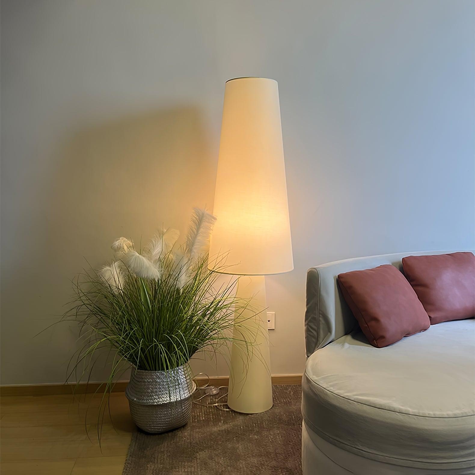 Kolom Stoffen Vloerlamp Geschikt Voor Woonkamer HL484